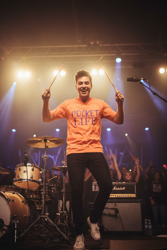 Orange Tee Lifestyle
